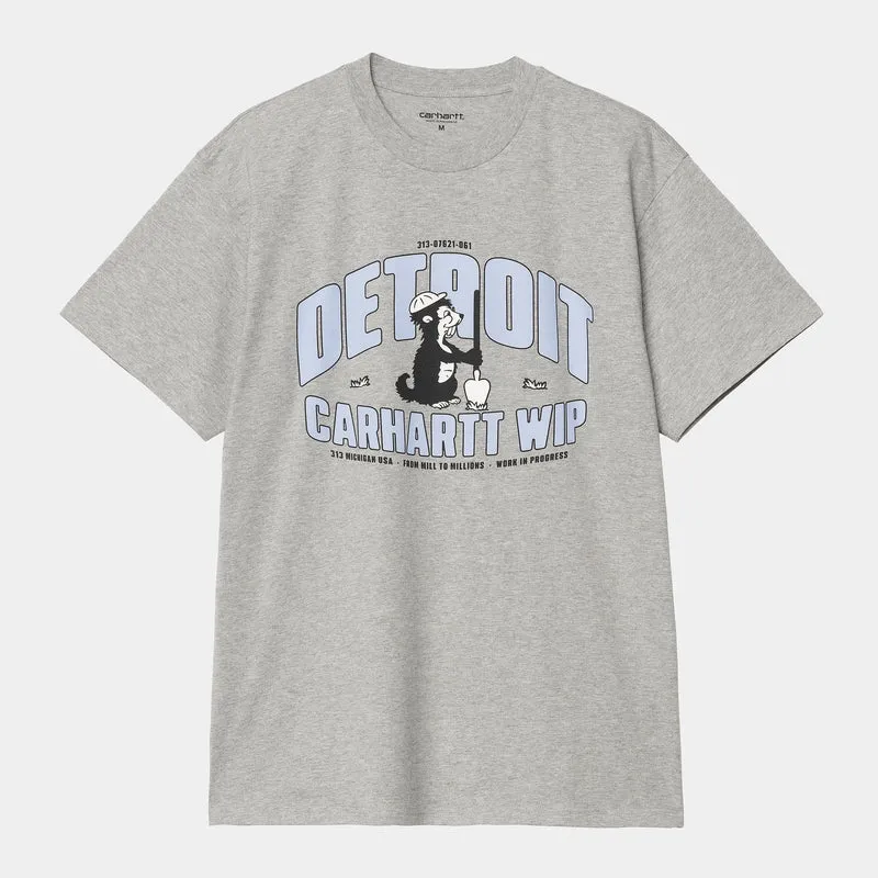 Carhartt WIP Heren Underground T-shirt | Grijs Heather