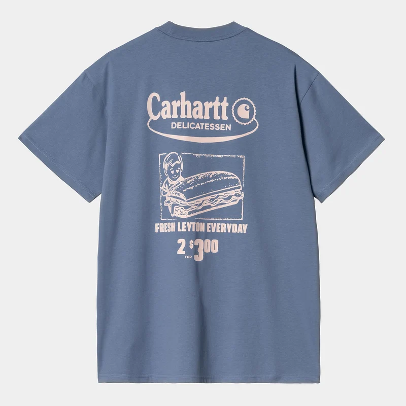 Carhartt WIP Herencatalogus T-shirt | Blauwe iris