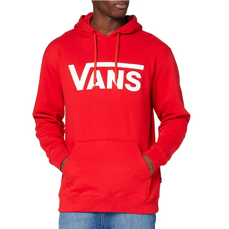 VANS Klassieke grafische herenhoodie - rood