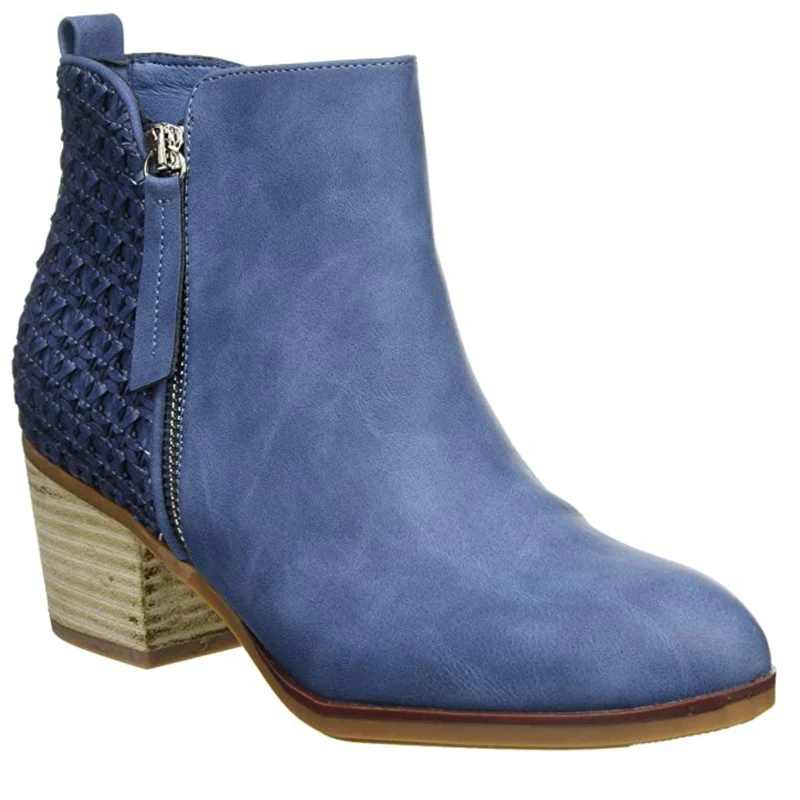 XTI - 42371 - Dames enkellaars - Blauw