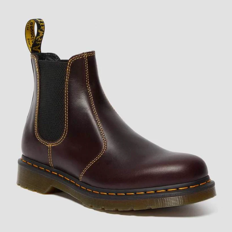 Dr Martens - 2976 Atlas Leather Chelsea Laars - Ossenbloed