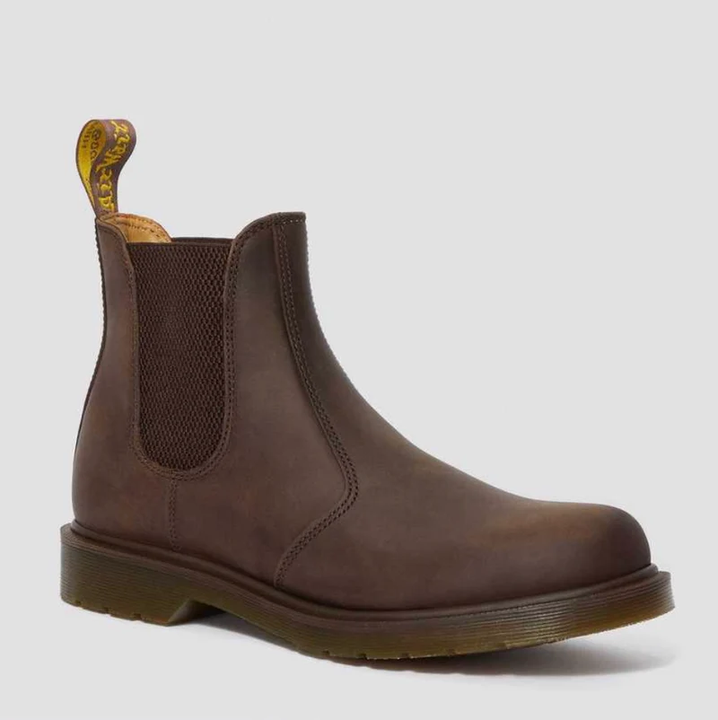 Dr Martens Unisex 2976 Leer Chelsea Boot - Gaucho Crazy Horse