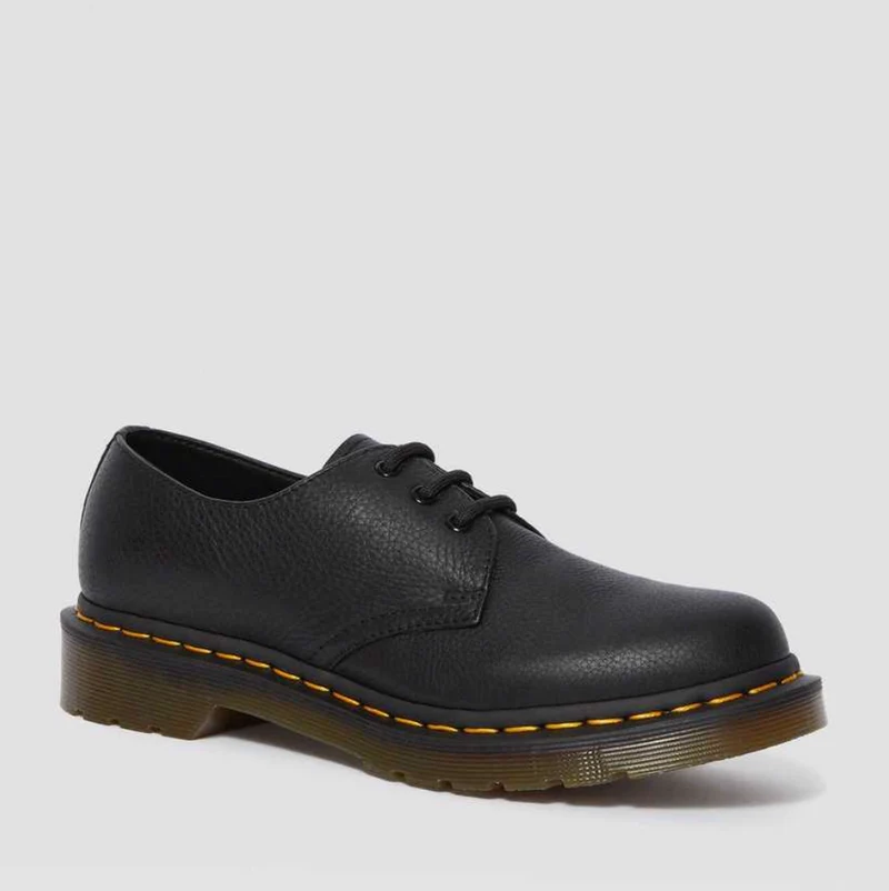Dr Martens Unisex 1461 Virginia leren schoenen - zwart