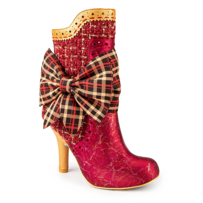 Irregular Choice Dames Rosie Lea laars met hak - rood