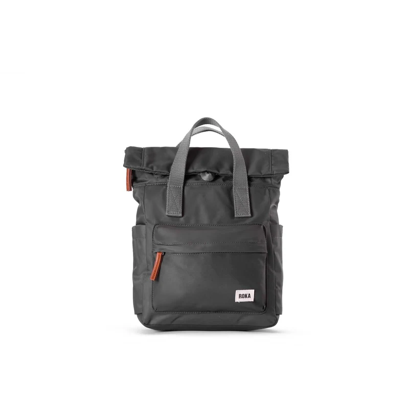 ROKA Canfield B Grafiet Kleine Tas van Gerecycled Nylon