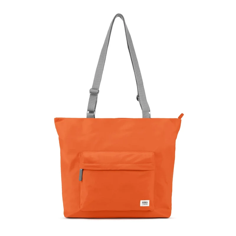 ROKA Trafalgar B verbrande oranje gerecyclede nylon tas
