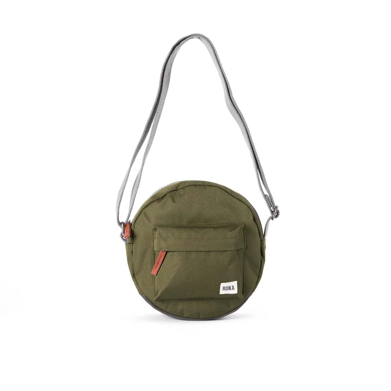 ROKA Paddington B Moss kleine tas van gerecycled canvas