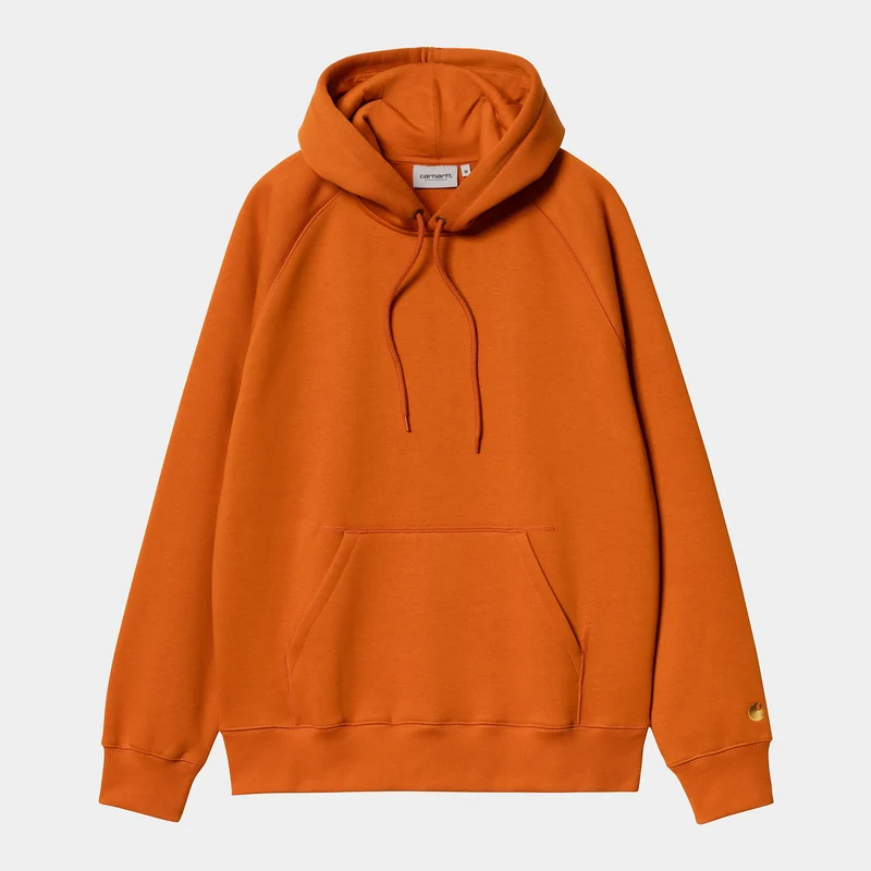 Carhartt WIP Heren Chase Hoodie - Kurkuma