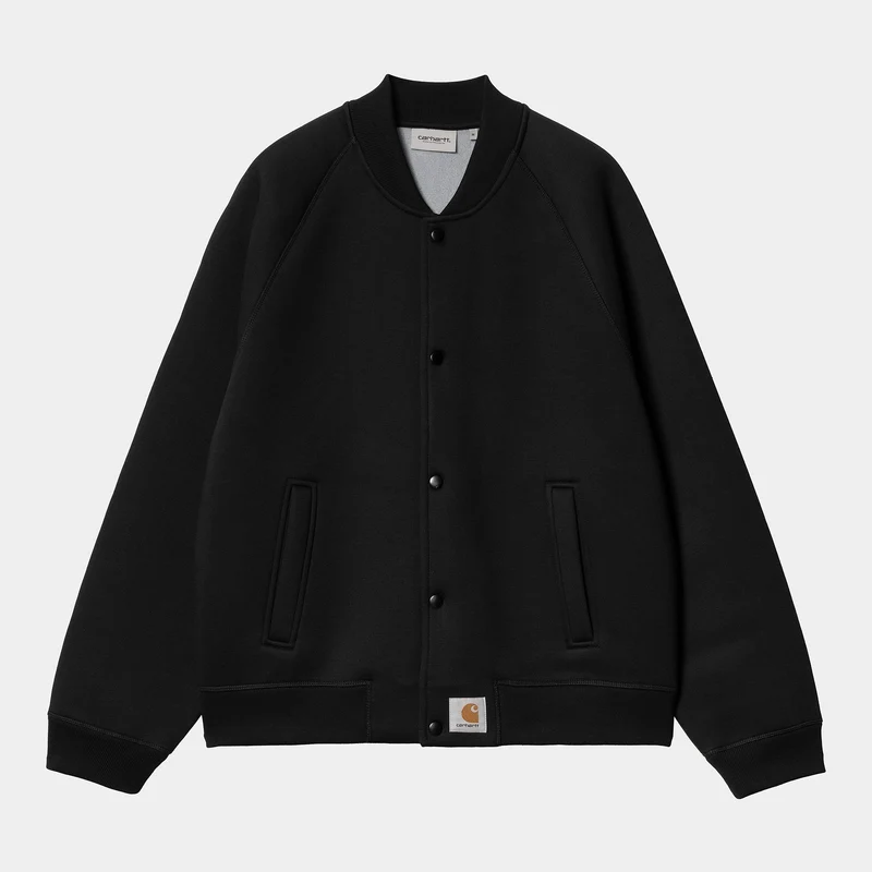 Carhartt WIP Heren Car-Lux Bomber Liner - Zwart / Grijs
