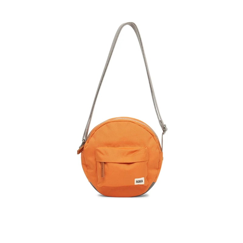ROKA Paddington B Atomic Orange Kleine Tas van Gerecycled Canvas