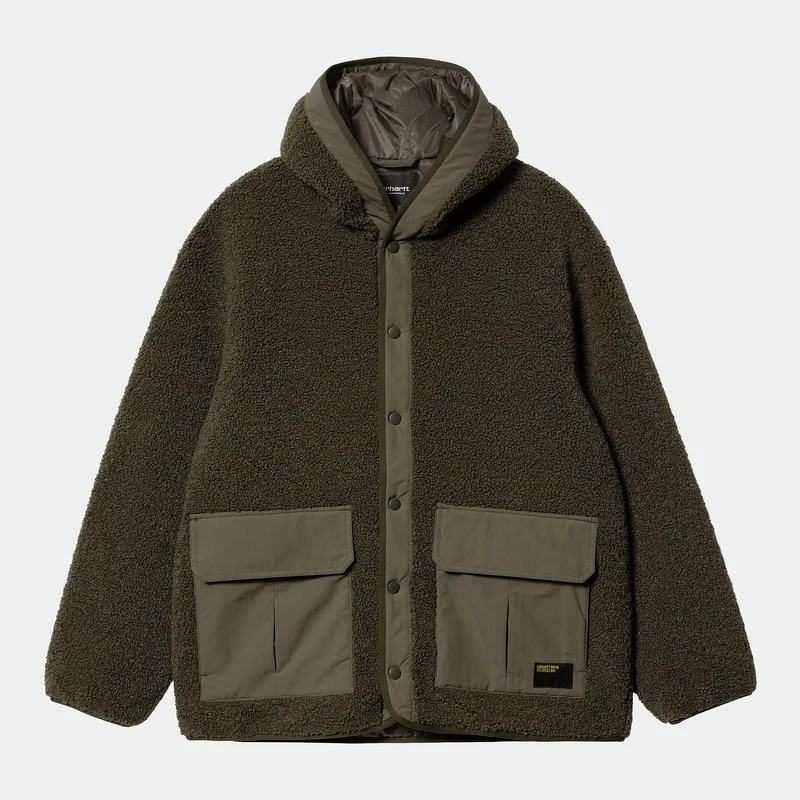 Carhartt WIP Heren Devin voeringjack met capuchon - Cypress
