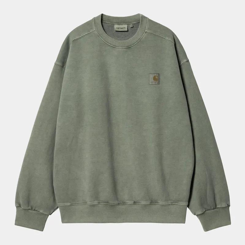 Carhartt WIP Vista sweattop voor heren - rookgroen