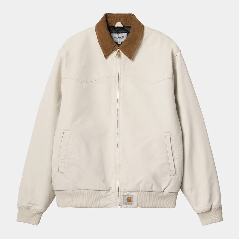 Carhartt WIP Heren OG Santa Fe jas - zout / Hamilton bruin