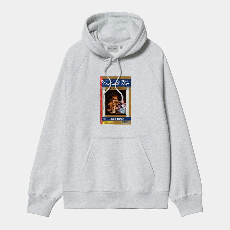 Carhartt WIP Goedkope Thrills-hoodie voor heren - Ash Heather