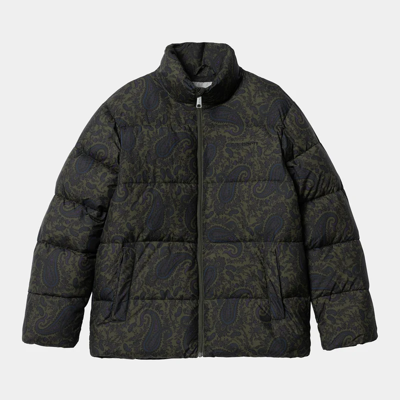 Carhartt WIP Springfield herenjack - Plant / Paisley-print