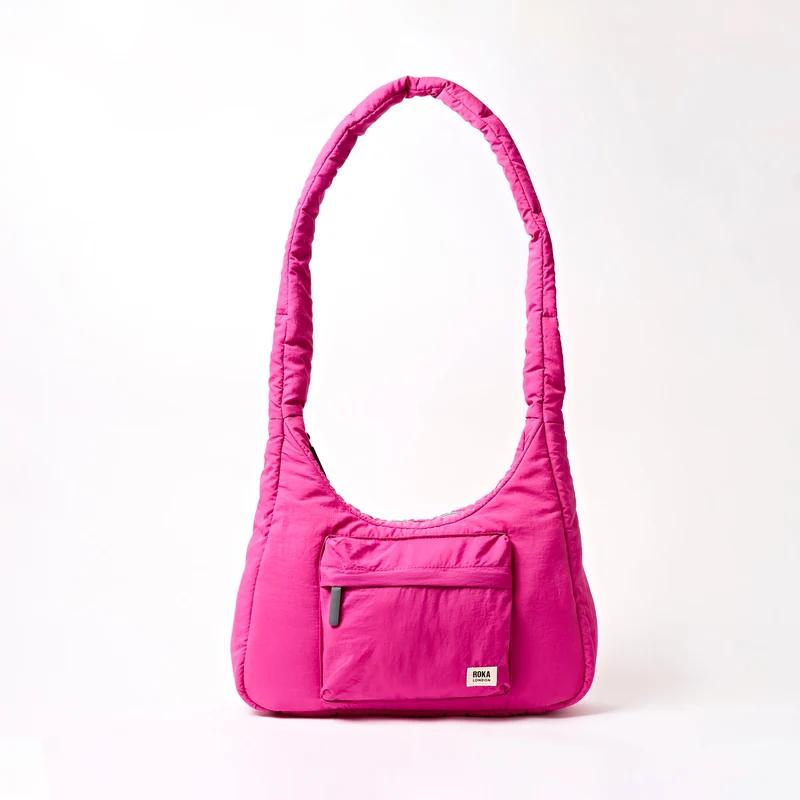 ROKA Belsize Very Berry Medium Gerecyclede Taslon Tas