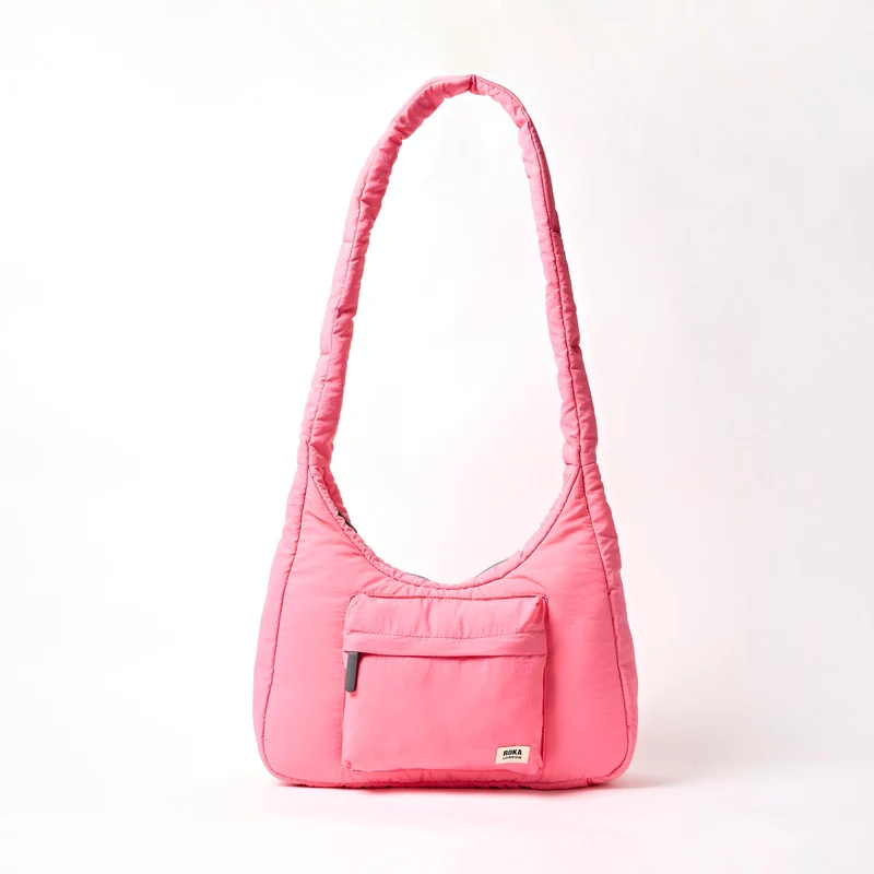 ROKA Belsize Pink Lemonade Medium Gerecyclede Taslon Tas