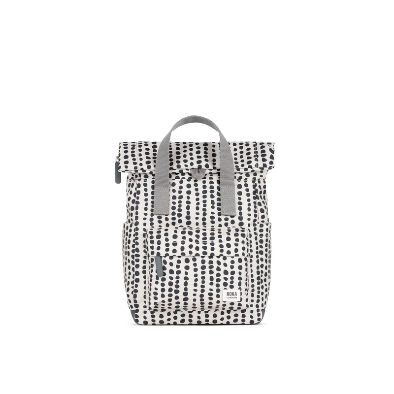 ROKA Canfield B Linear Dot Kleine Tas van Gerecycled Canvas