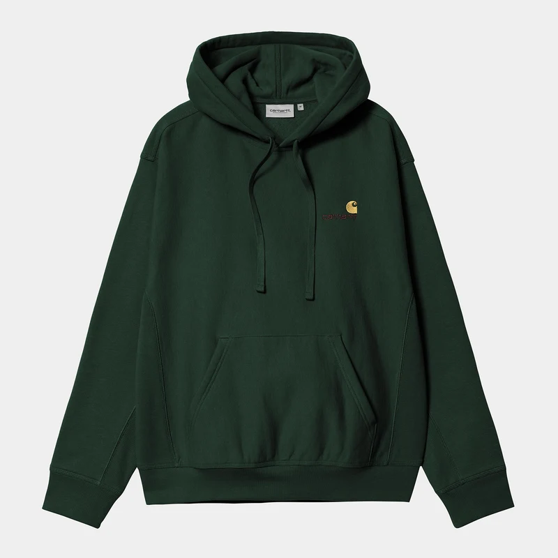 Carhartt WIP HEREN American Script Hoodie - Conifer