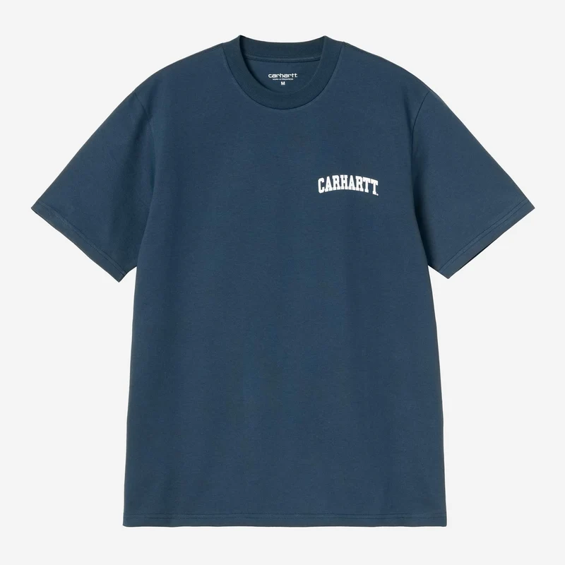 Carhartt WIP Heren T-shirt met universiteitsopdruk | Blue River