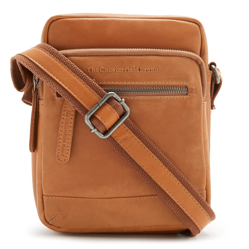 The Chesterfield Brand Birmingham Cognac Leather Crossbody bag C48.098031