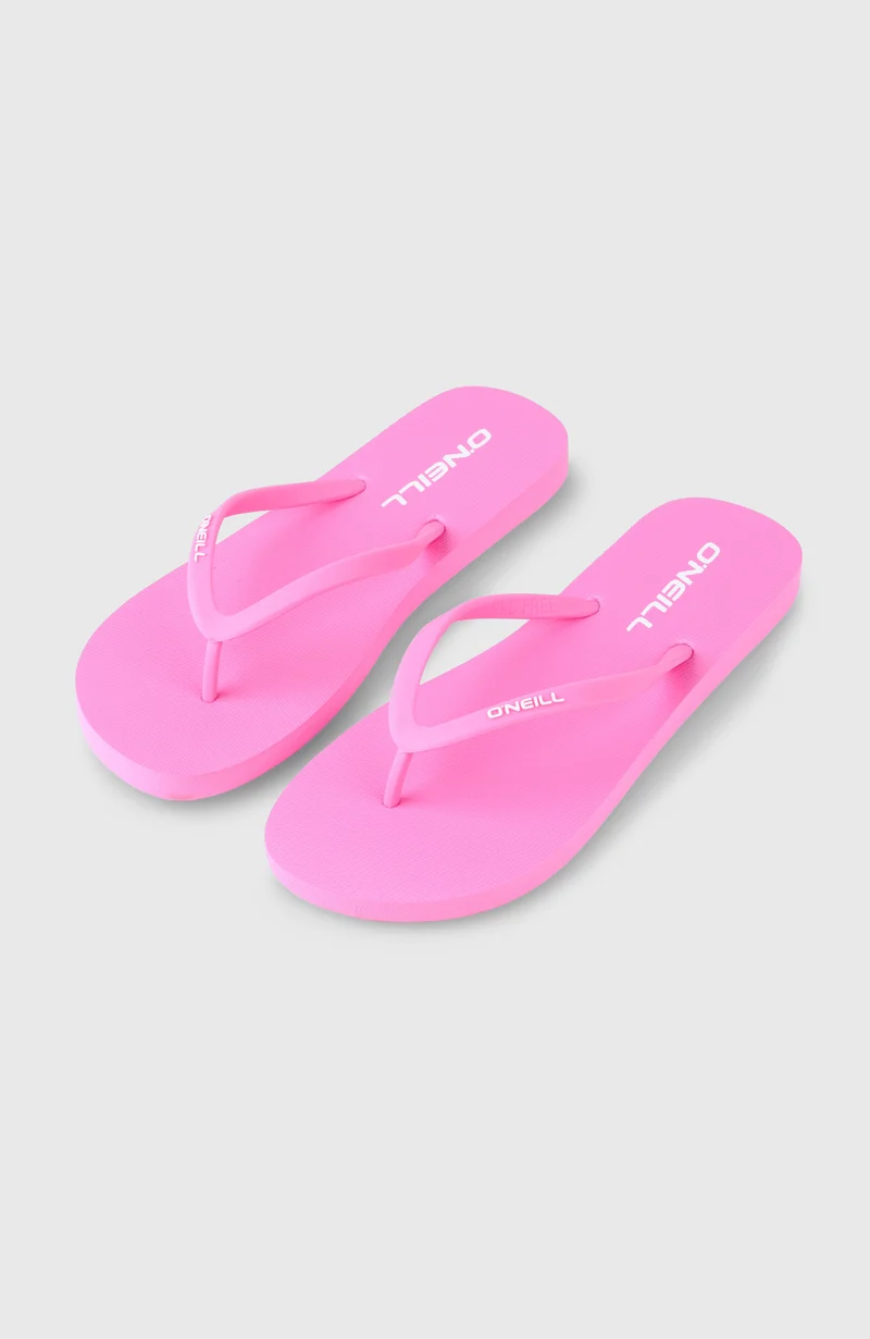 Profile Small Logo slippers | Electric Fuschia