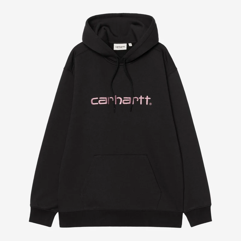 Carhartt WIP DAMES Carhartt Sweatshirt met capuchon | Zwarte Hortensia