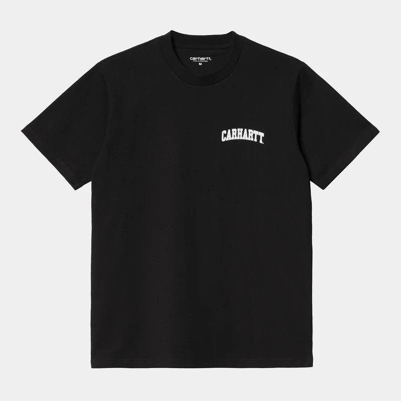 Carhartt WIP Heren University Script T-shirt - Zwart
