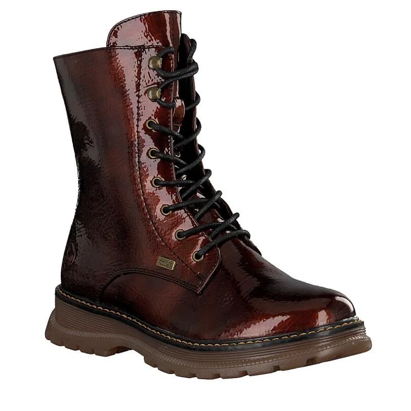 Rieker Damesmode laklaars - bruin