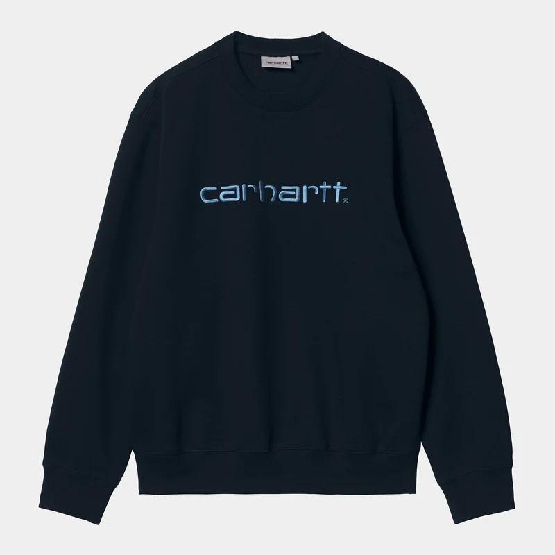 Carhartt WIP HEREN Carhartt WIP Zweettop - Astro / ijskap