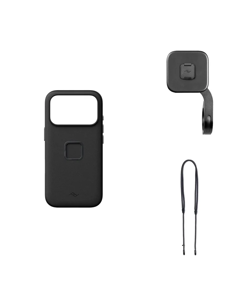 SlimLink Case for iPhone 18 Pro + Bundle 1 | Black Leather