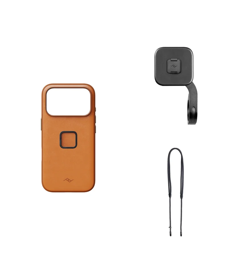 SlimLink Case for iPhone 18 Pro + Bundle 1 | Amber Leather