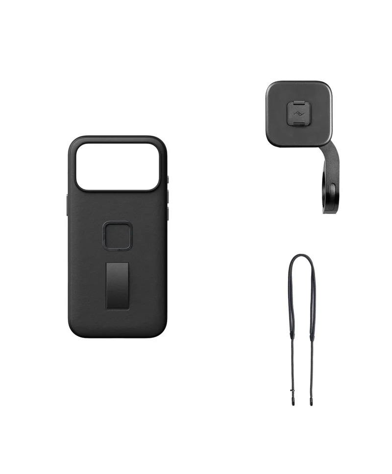 SlimLink Loop Case for iPhone 18 Pro Max + Bundle 1 | Black Clarino