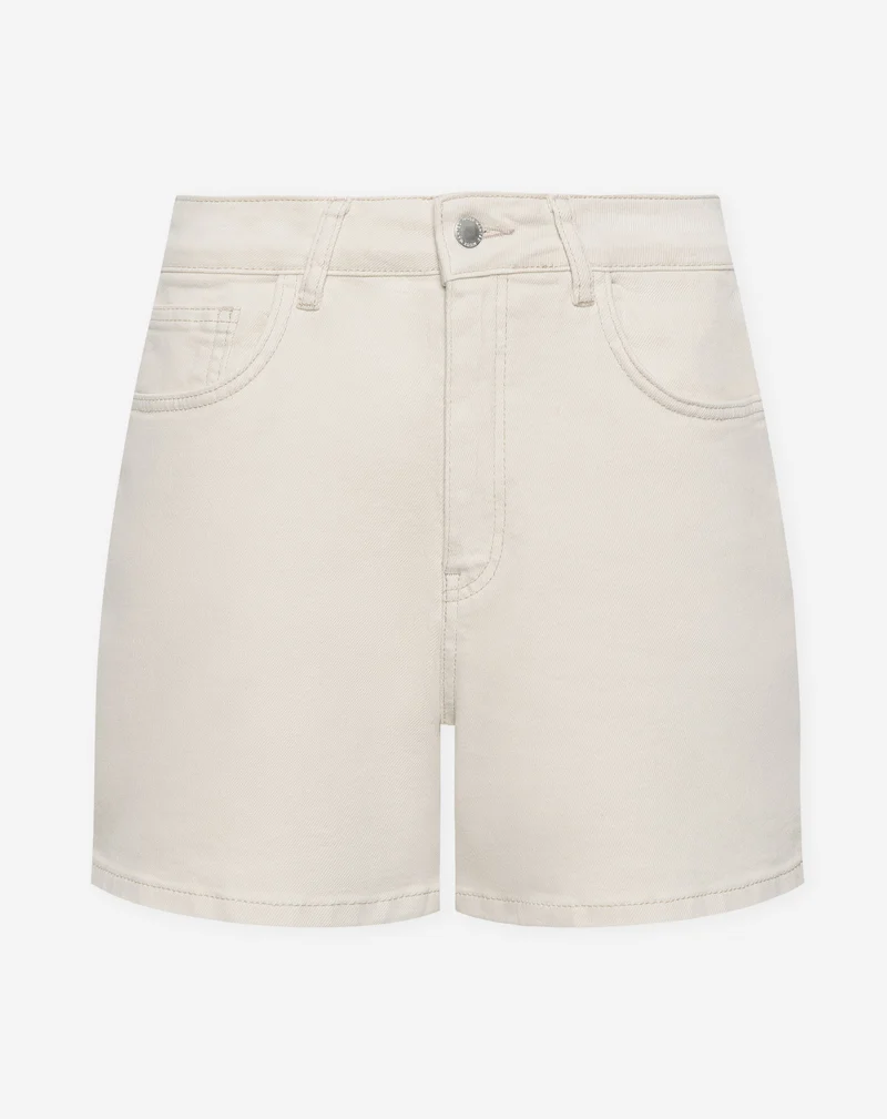 BELLA COMFORT DENIM SHORT CRÈME