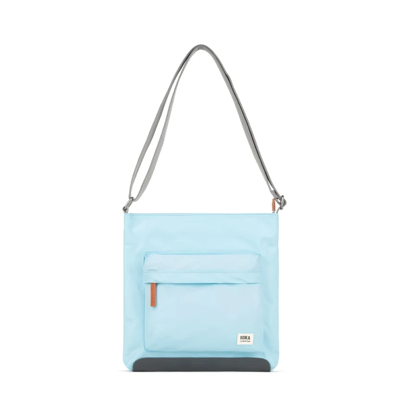 ROKA Kennington B Medium Gerecyclede Nylon Tas - Canal