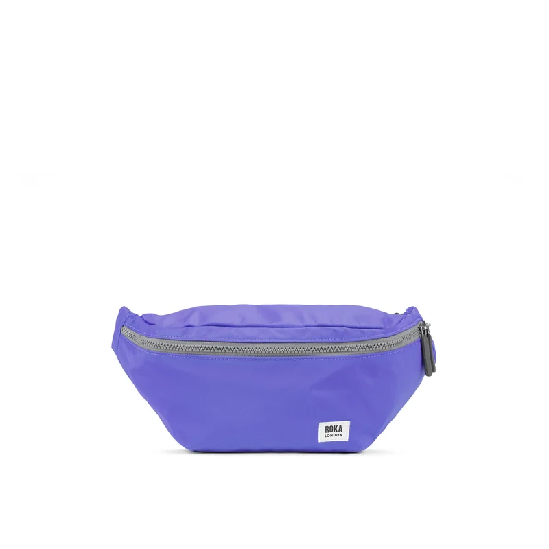 ROKA Jubilee Medium Gerecyclede Nylon Tas - Eenvoudig Paars