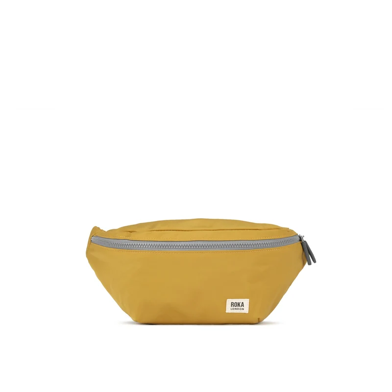 ROKA Jubilee Medium Gerecyclede Nylon Tas - Maïs