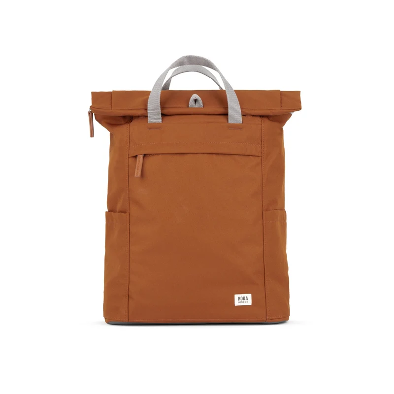 ROKA Finchley Een grote Bran tas van gerecycled canvas