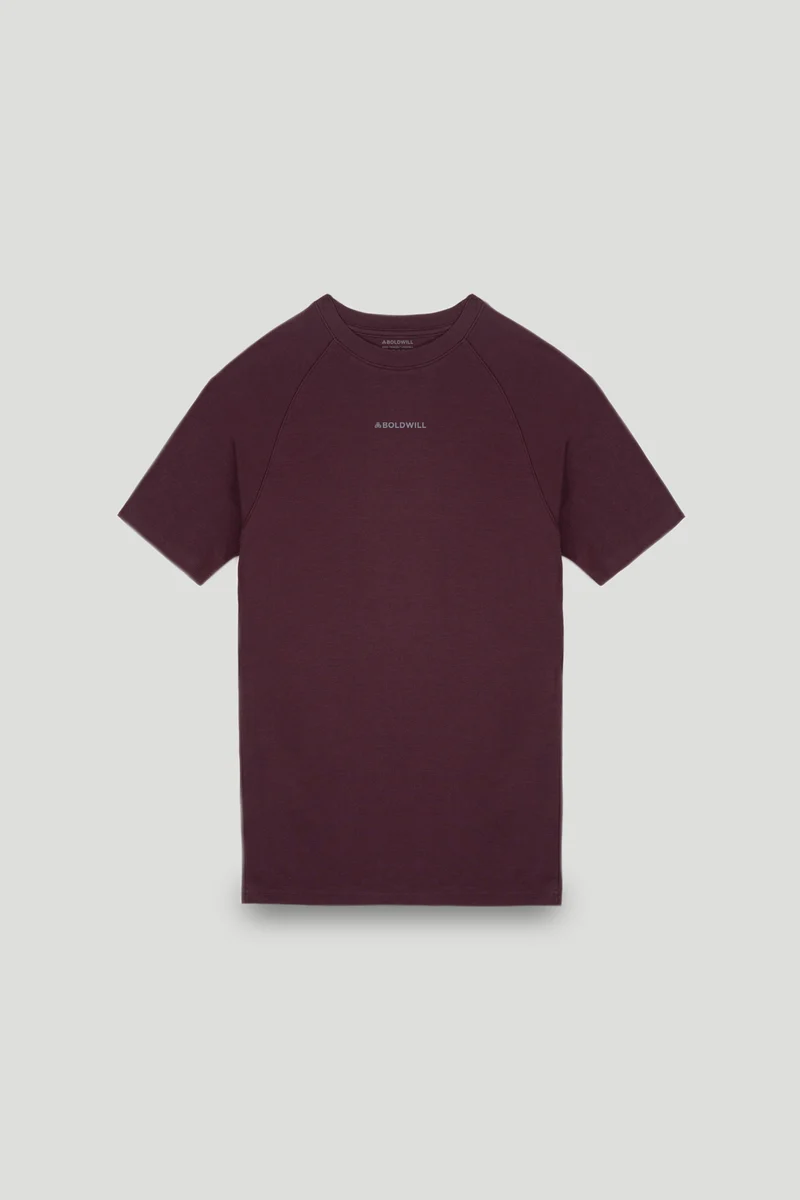 [PF39.Wood] T-Shirt - Mahogany Red