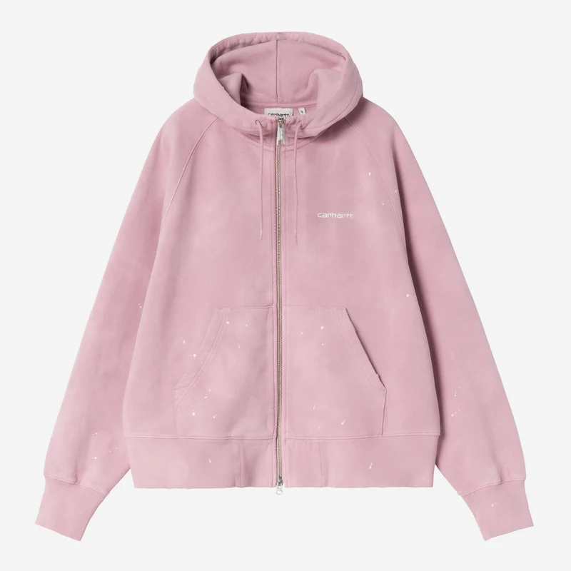 Carhartt WIP Damesjas met capuchon in schildersstijl | Hortensia Destroy Wash