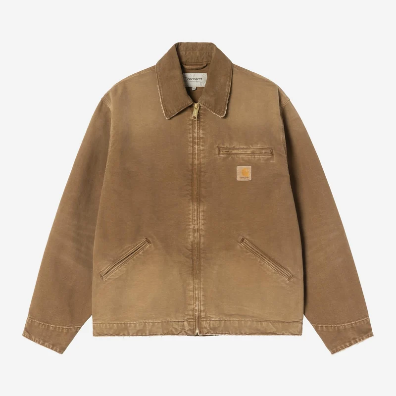 Carhartt WIP HEREN OG Detroit Jas | Hamilton Brown Destroy Wash