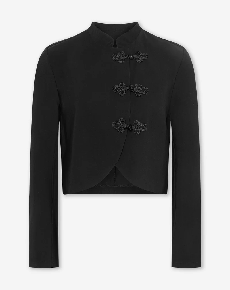YASMIN MANDERIN BLAZER ZWART