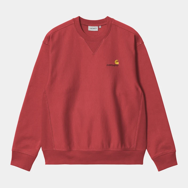 Carhartt WIP HEREN American Script Sweatshirt - Toscane