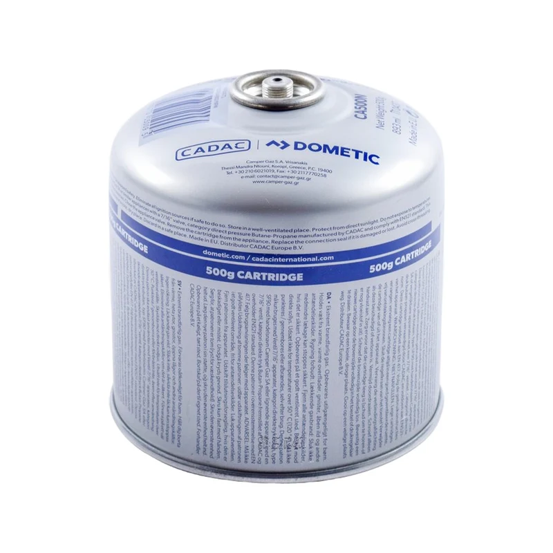 Cadac Gascartridge 500g Threaded Valve