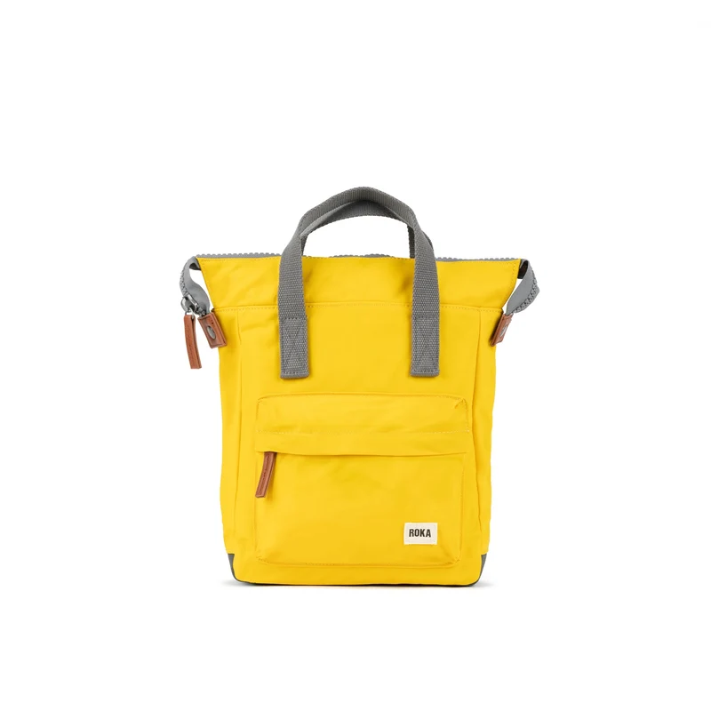 ROKA Bantry B Mosterd Kleine Tas van Gerecycled Nylon