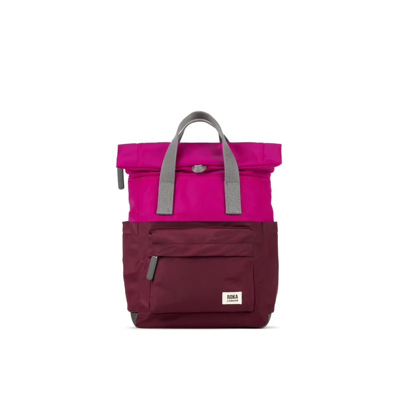ROKA Creatieve verspilling Canfield B Pruim/Snoep Kleine Tas van Gerecycled Nylon