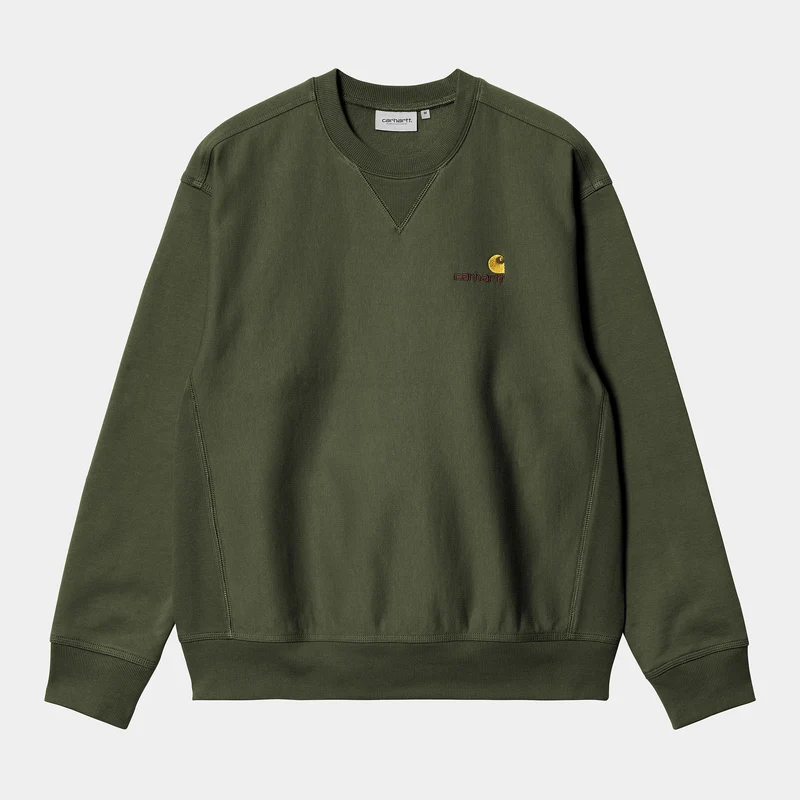 Carhartt WIP HEREN American Script Sweatshirt - Dragon