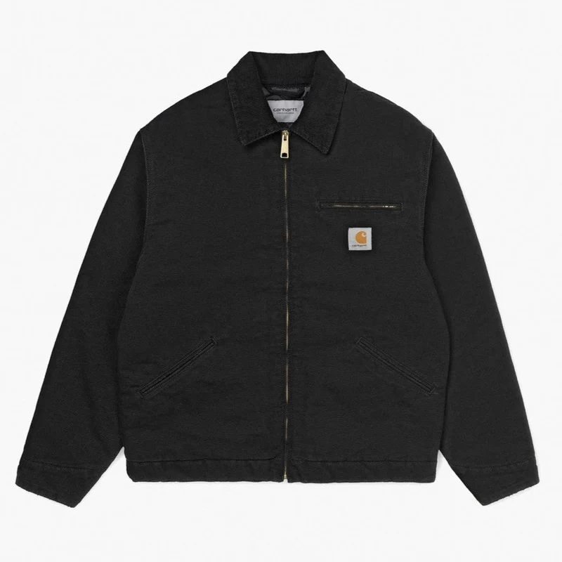 Carhartt WIP HEREN OG Detroit Jas | Zwart canvas