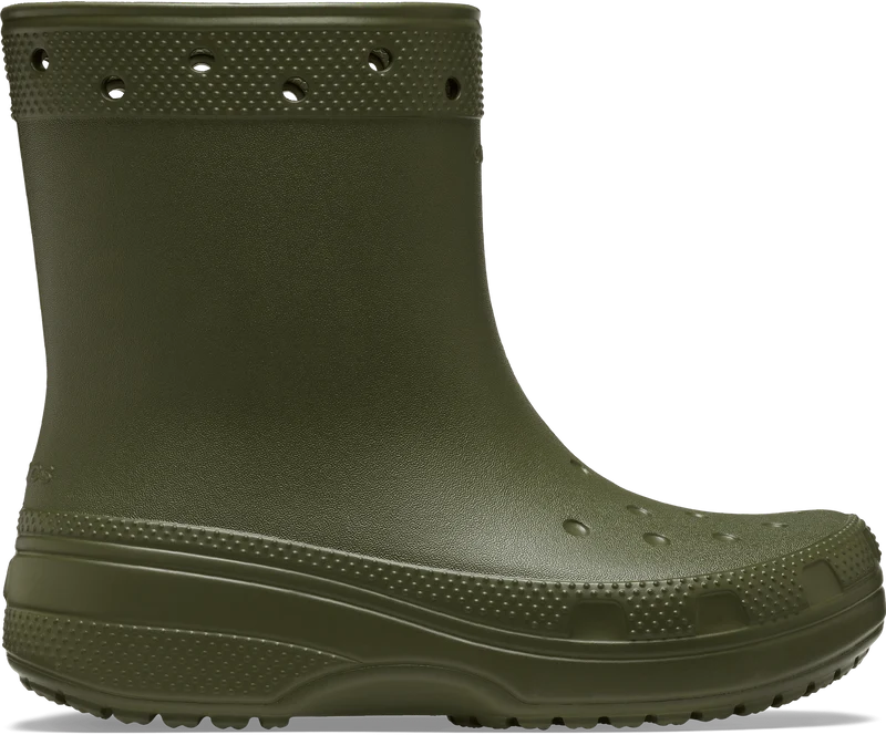 Crocs Klassieke unisex-laars - legergroen