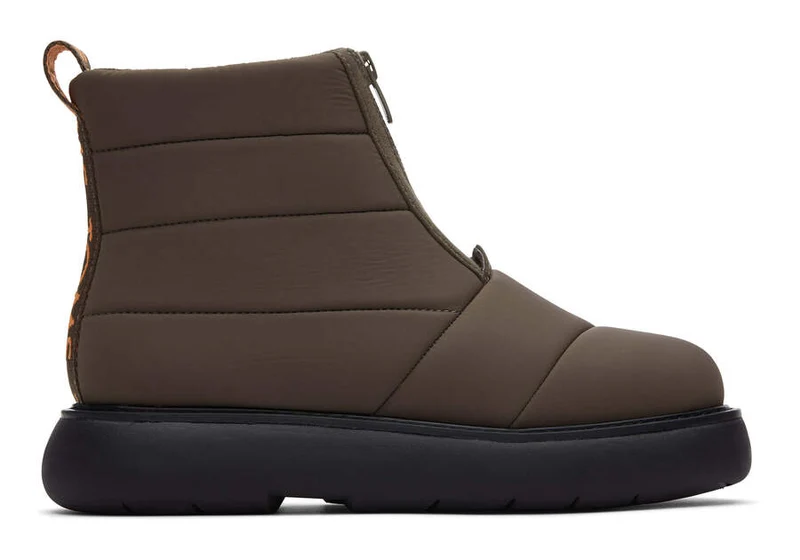 TOMS Dames Repreve Alpargata Mallow Puffer Laarzen - Bruin